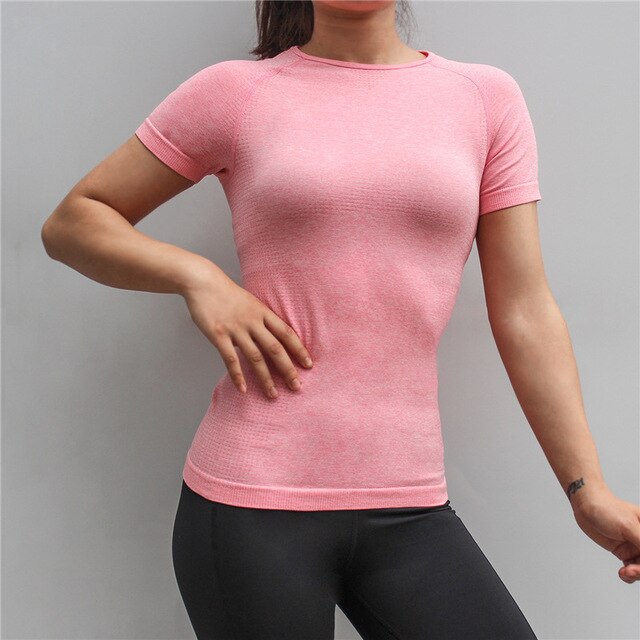 Nylon Women's Quick-drying Sports T-Shirts - forsportswear