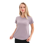 Women's Mesh Patchwork Yoga Shirt - forsportswear