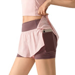 Women 2 In 1 Running Shorts - forsportswear