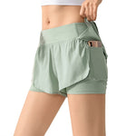 Women 2 In 1 Running Shorts - forsportswear