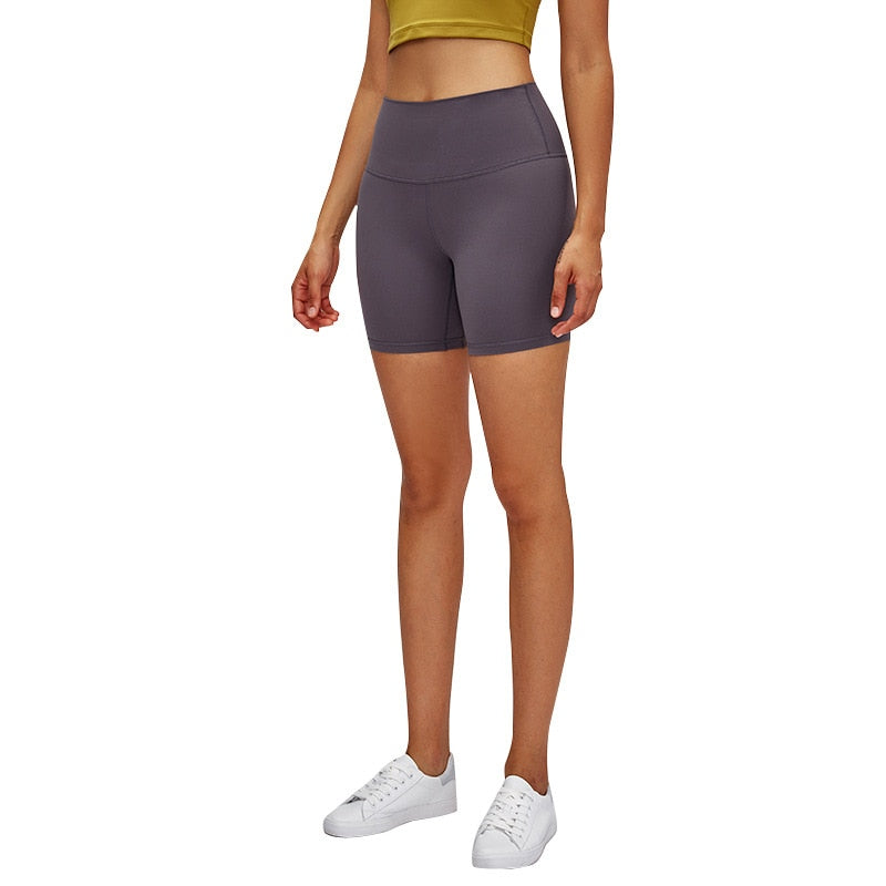 NWT Running Fitness Biker High Waist Shorts