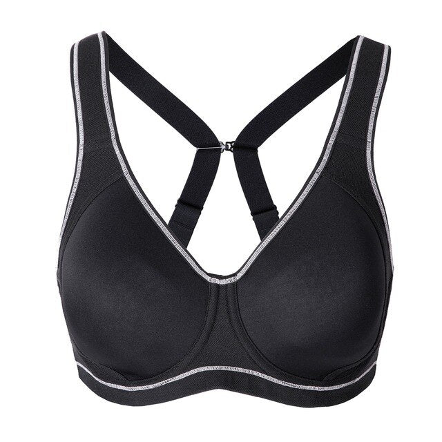 Women's Coolmax High Impact Underwire Full Figure Cup Bra - forsportswear